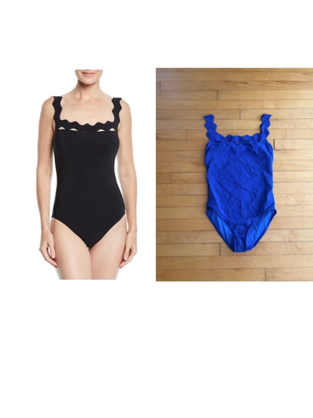 Karla Colletto Havana Square Neck One Piece
